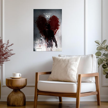 My Bloody Valentine 3D 2009 | Horror Slasher Movie Poster | 3D Remake Film Art - Movies & TV Poster
