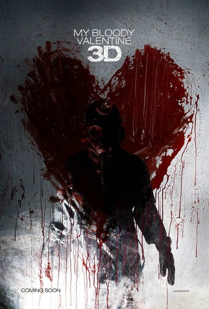 My Bloody Valentine 3D 2009 | Horror Slasher Movie Poster | 3D Remake Film Art - Movies & TV Poster