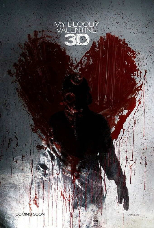 My Bloody Valentine 3D 2009 | Horror Slasher Movie Poster | 3D Remake Film Art - Movies & TV Poster
