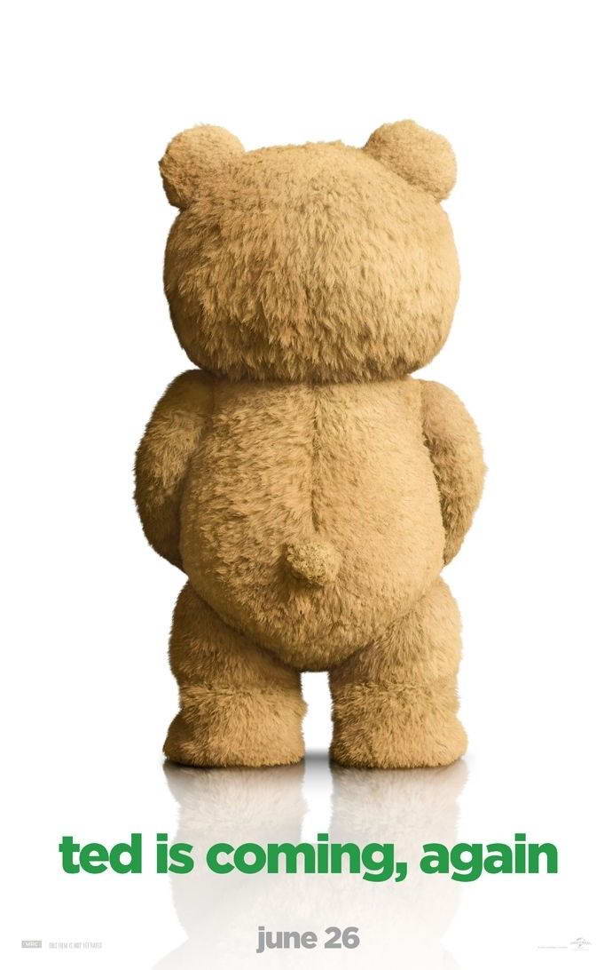 Ted 2 Mark Wahlberg & Seth MacFarlane | Raunchy Comedy Movie Poster | Funny Film Fan Gift - Movies & TV Poster