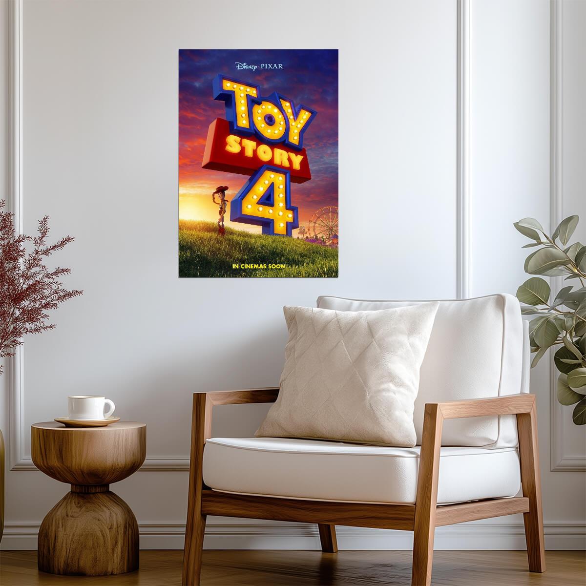 Toy Story 4 Tom Hanks & Tim Allen | Animated Family Movie Poster - Movies & TV Poster