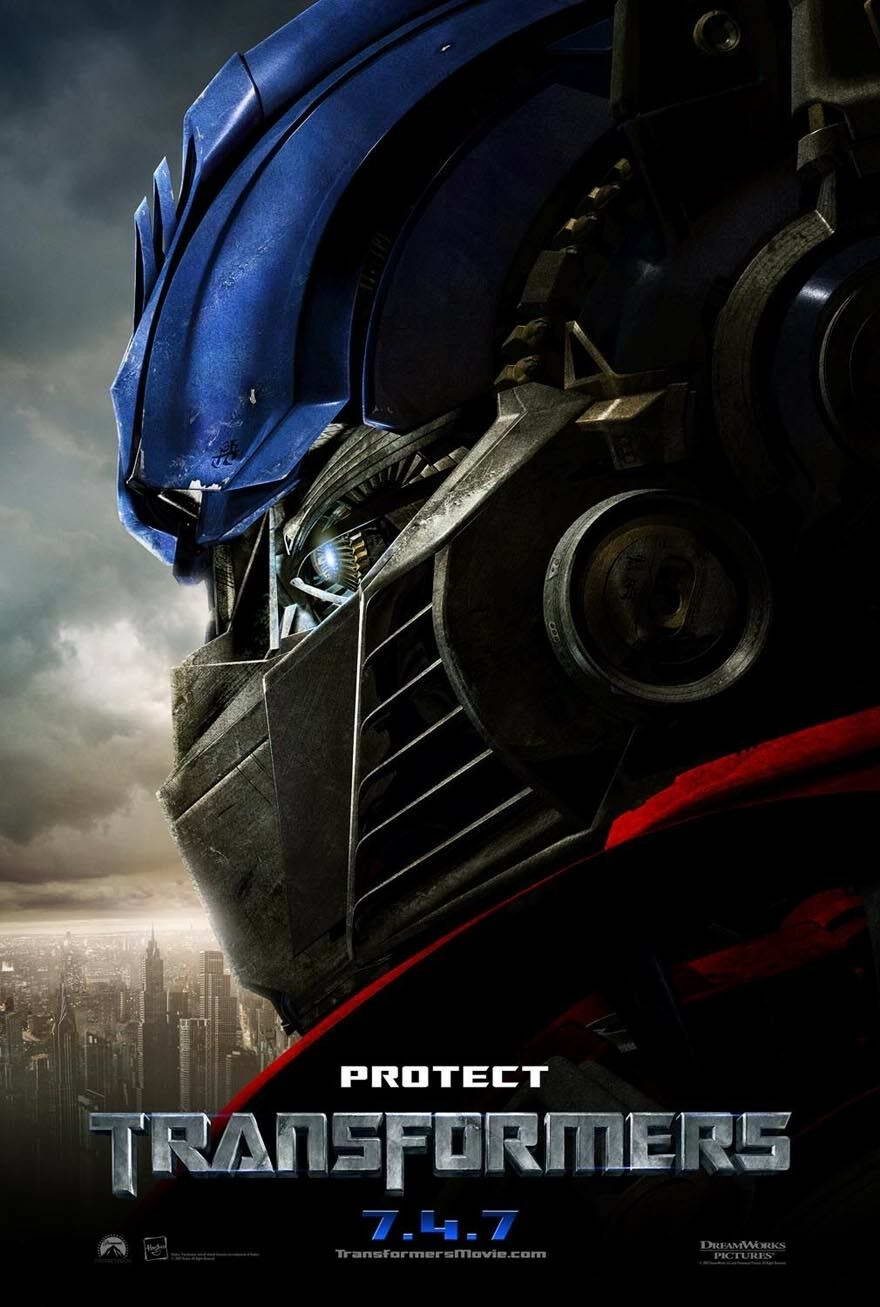 Transformers 2007 Movie | Optimus Prime & The Autobots | Sci-Fi Action Film Poster - Movies & TV Poster