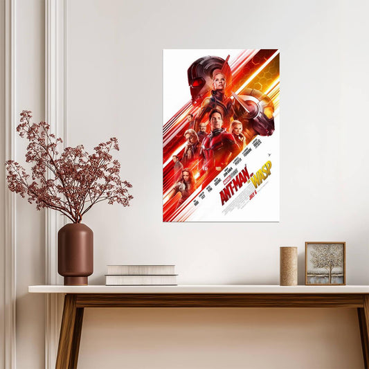 Ant-Man and the Wasp | Paul Rudd & Evangeline Lilly | Superhero Comedy Poster - Movies & TV Poster