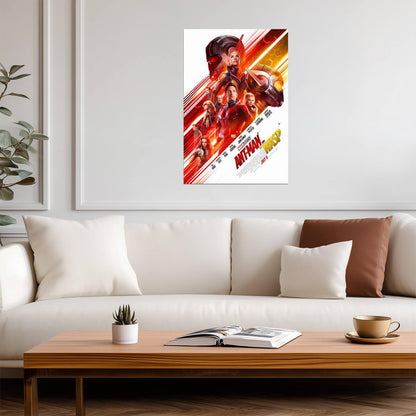 Ant-Man and the Wasp | Paul Rudd & Evangeline Lilly | Superhero Comedy Poster - Movies & TV Poster