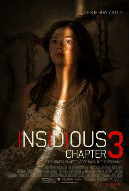 Insidious Chapter 3 Stefanie Scott | Haunted Bedroom Horror Poster | Prequel Film Art - Movies & TV Poster