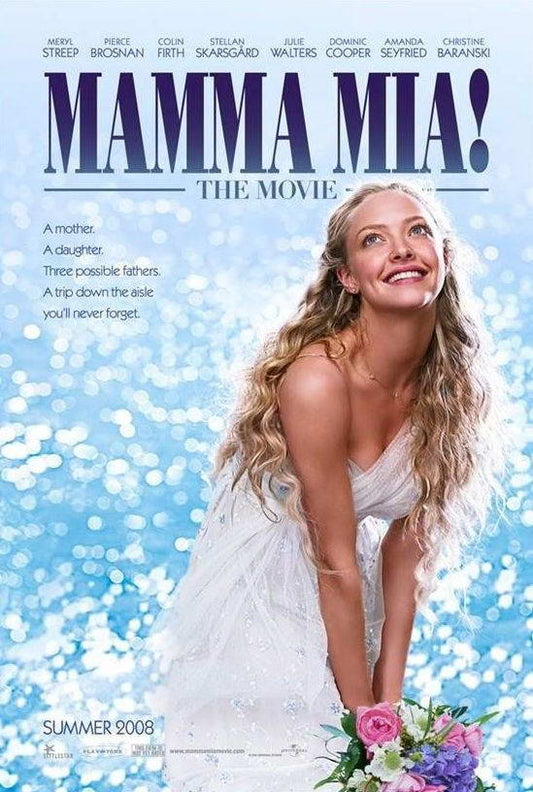 Mamma Mia The Movie | Amanda Seyfried & Meryl Streep | ABBA Musical Poster - Movies & TV Poster