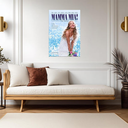 Mamma Mia The Movie | Amanda Seyfried & Meryl Streep | ABBA Musical Poster - Movies & TV Poster