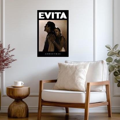 Evita Eva Perón | Historical Musical Drama Poster | Andrew Lloyd Webber Art - Movies & TV Poster
