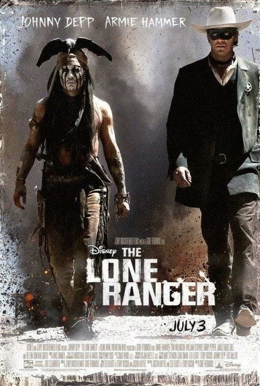 The Lone Ranger Johnny Depp as Tonto | Western Action Movie Poster | Adventure Film Art - Movies & TV Poster