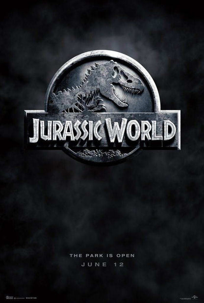 Jurassic World Chris Pratt | Sci-Fi Adventure Movie Poster | Dinosaur Park Survival Art - Movies & TV Poster
