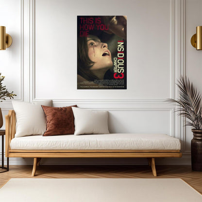Insidious Chapter 3 Crying Close-Up | Supernatural Horror Film Poster | This Is How You Die Quote Art - Movies & TV Poster
