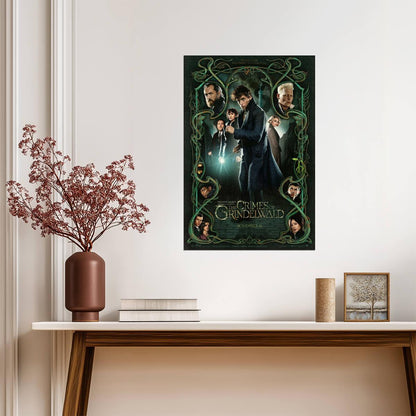 Fantastic Beasts The Crimes of Grindelwald | Fantasy Movie Poster | Wizarding World Wall Art - Movies & TV Poster