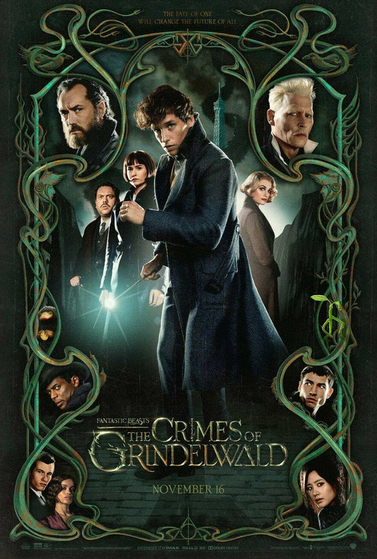 Fantastic Beasts The Crimes of Grindelwald | Fantasy Movie Poster | Wizarding World Wall Art - Movies & TV Poster