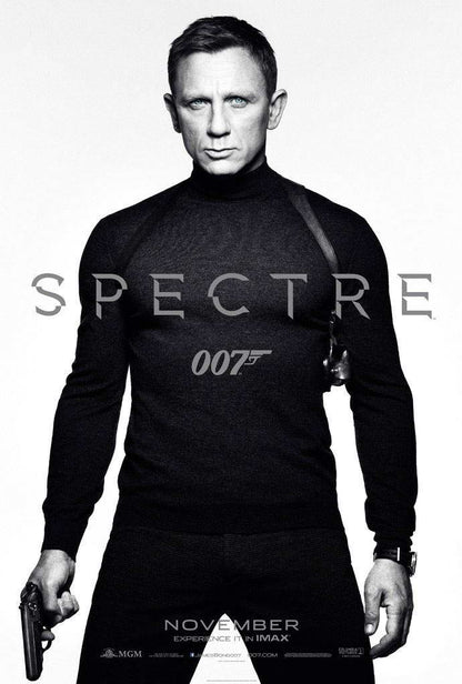 Spectre Daniel Craig as James Bond | 007 Movie Poster | Action Spy Film Art - Movies & TV Poster