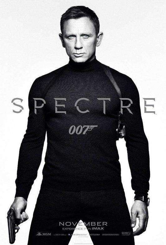 Spectre Daniel Craig as James Bond | 007 Movie Poster | Action Spy Film Art - Movies & TV Poster