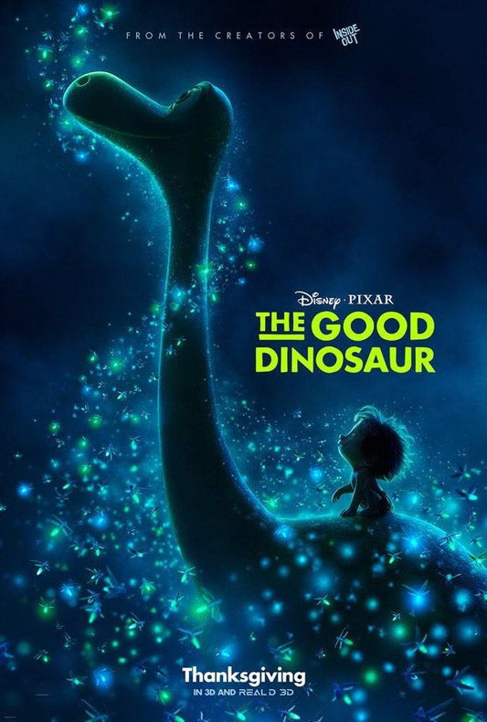 The Good Dinosaur | Animated Movie Poster | Prehistoric Adventure Art - Movies & TV Poster