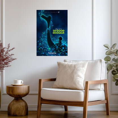 The Good Dinosaur | Animated Movie Poster | Prehistoric Adventure Art - Movies & TV Poster