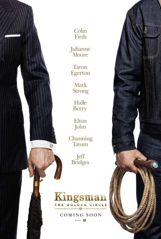 Kingsman The Golden Circle | Action Spy Comedy Poster | Secret Service Movie Art - Movies & TV Poster