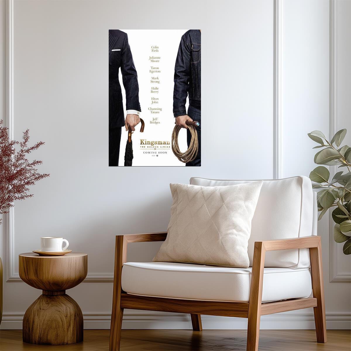 Kingsman The Golden Circle | Action Spy Comedy Poster | Secret Service Movie Art - Movies & TV Poster