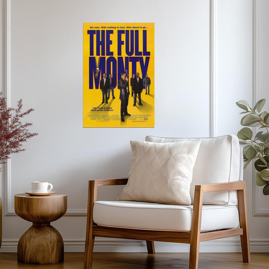 The Full Monty | British Comedy Movie Poster | 90s Film Wall Art - Movies & TV Poster