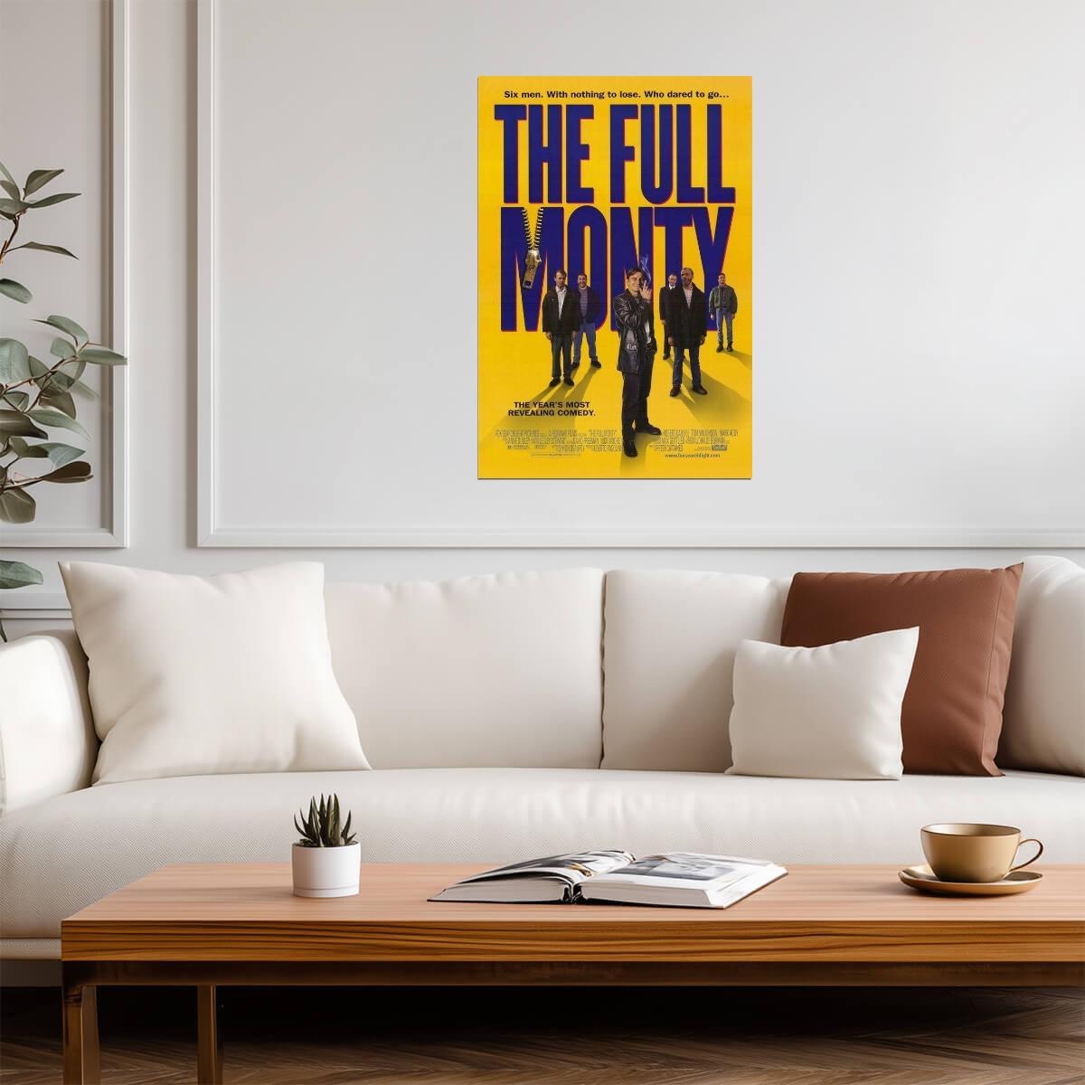 The Full Monty | British Comedy Movie Poster | 90s Film Wall Art - Movies & TV Poster