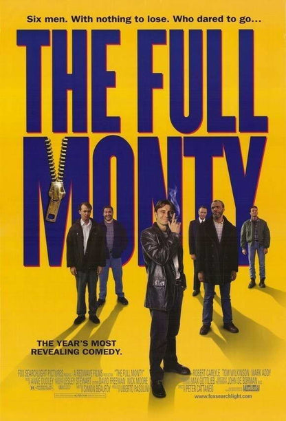 The Full Monty | British Comedy Movie Poster | 90s Film Wall Art - Movies & TV Poster