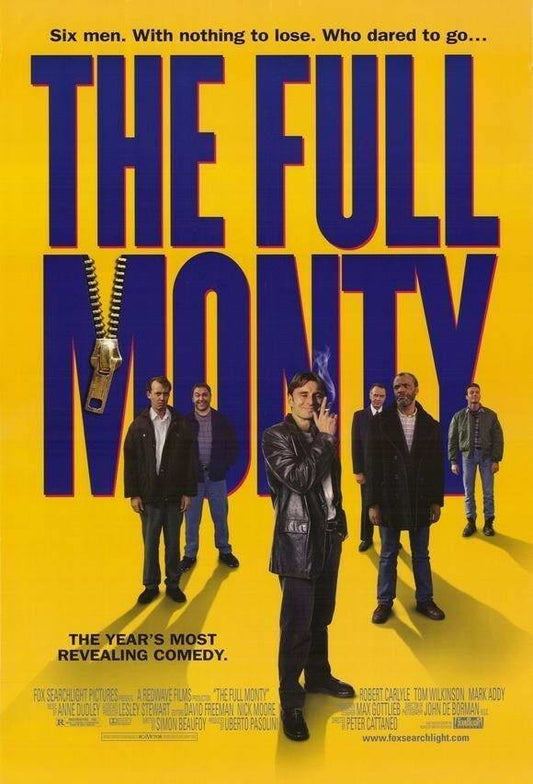 The Full Monty | British Comedy Movie Poster | 90s Film Wall Art - Movies & TV Poster