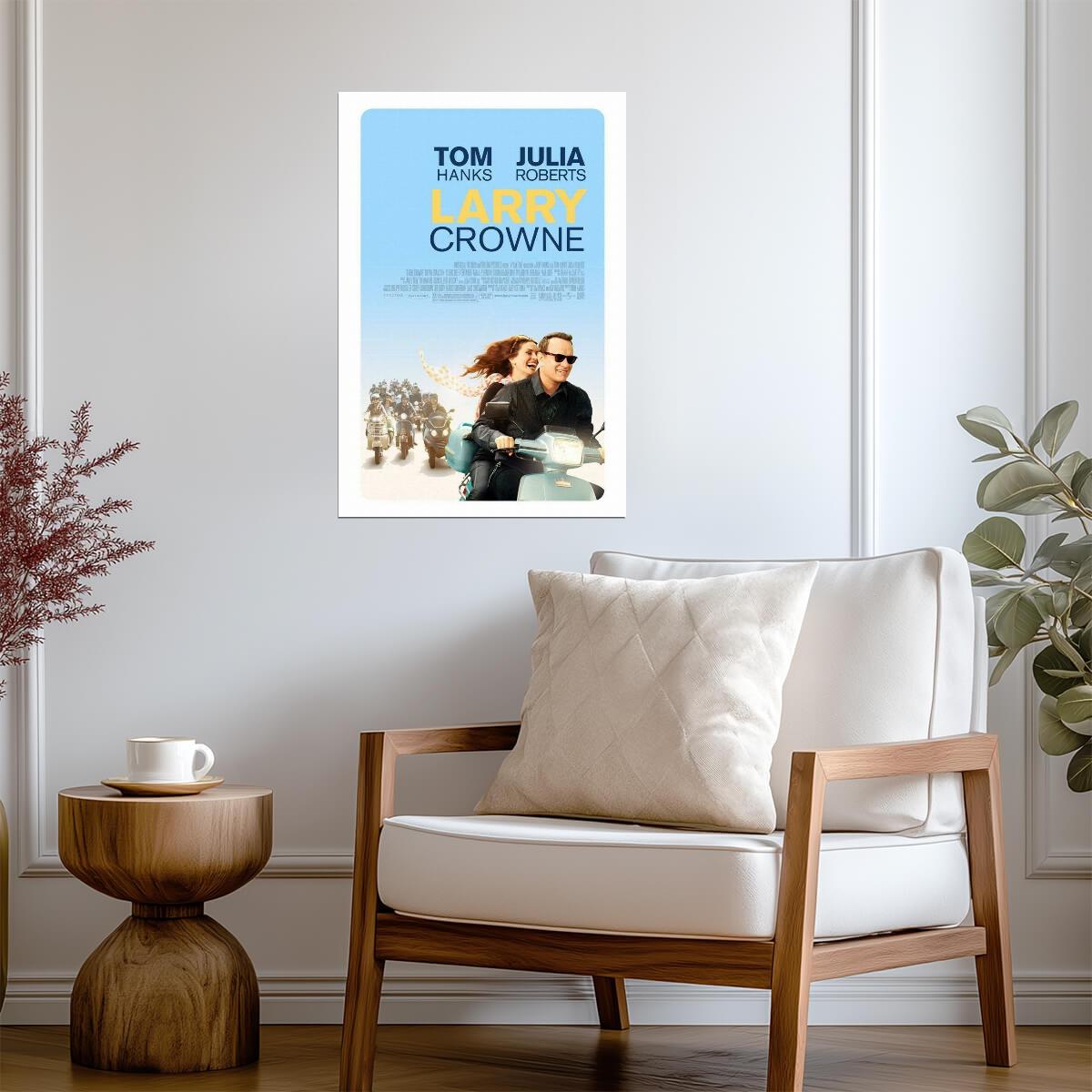 Larry Crowne | Tom Hanks & Julia Roberts | Romantic Comedy Movie Poster - Movies & TV Poster