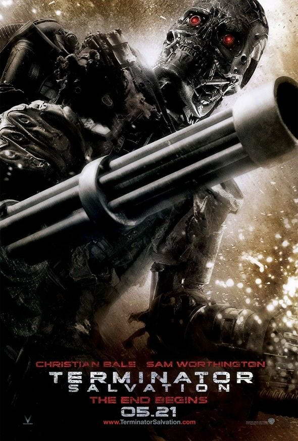 Terminator Salvation Christian Bale | Post-Apocalyptic Sci-Fi Poster | Action Movie Wall Art - Movies & TV Poster