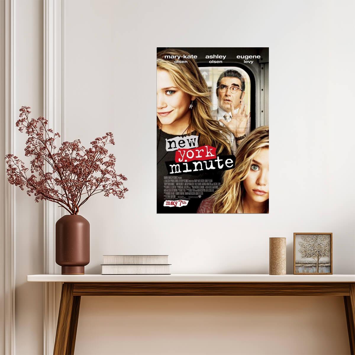 New York Minute | Mary-Kate & Ashley Olsen | Teen Comedy Movie Poster - Movies & TV Poster