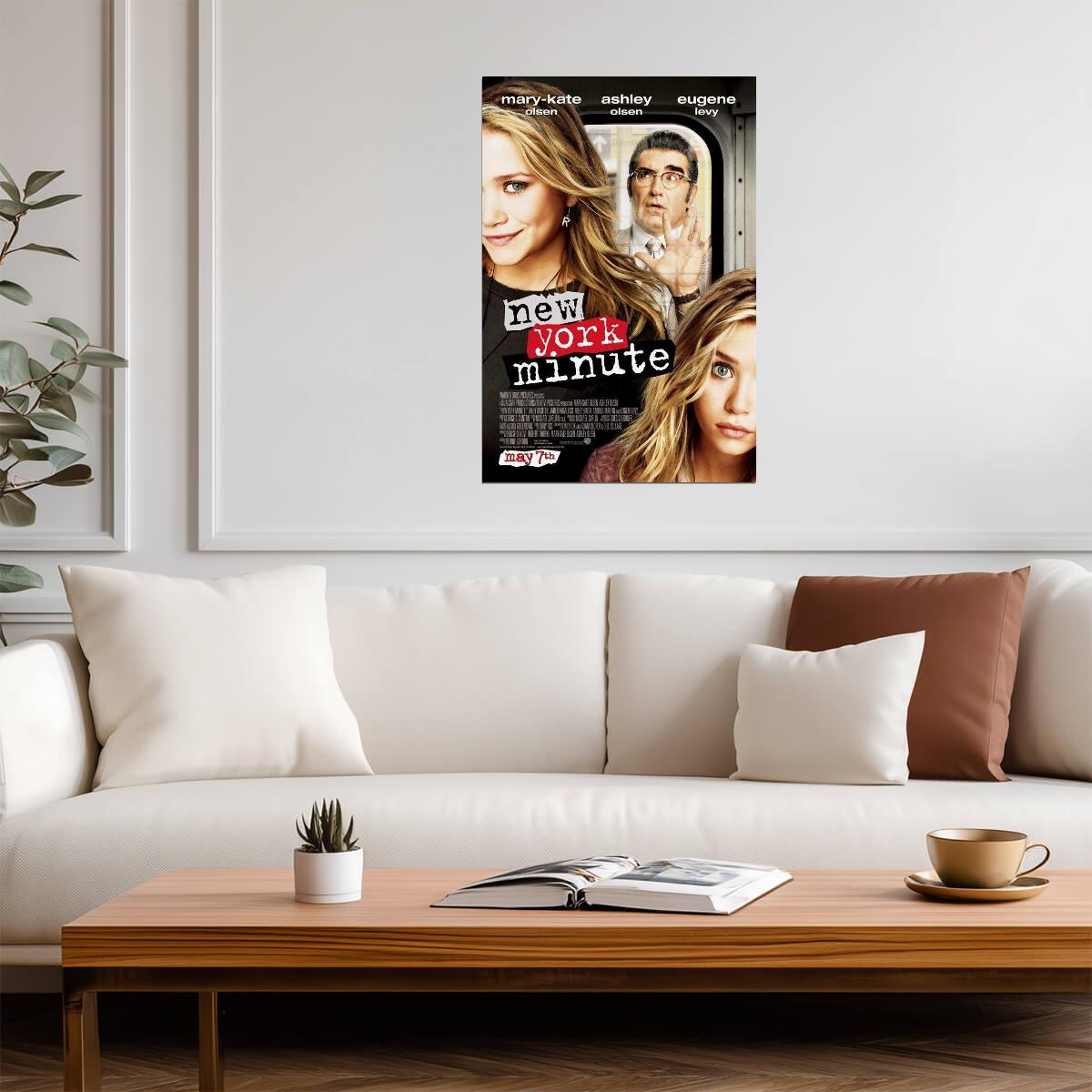 New York Minute | Mary-Kate & Ashley Olsen | Teen Comedy Movie Poster - Movies & TV Poster