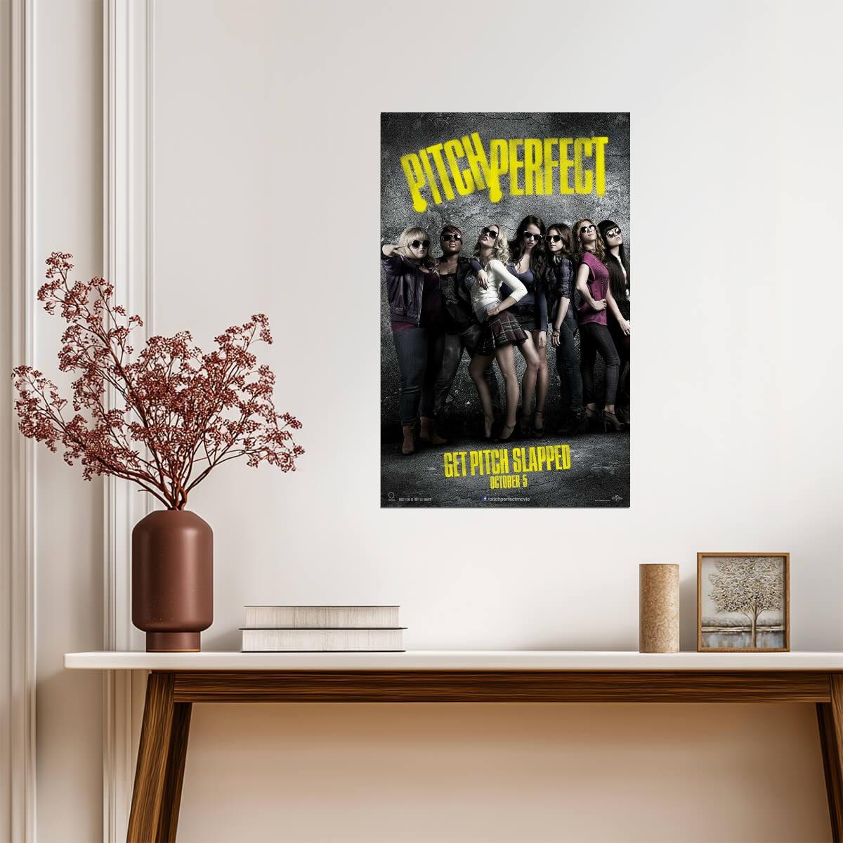 Pitch Perfect Anna Kendrick | Musical Comedy Movie Poster | Aca-Awesome Fan Art - Movies & TV Poster