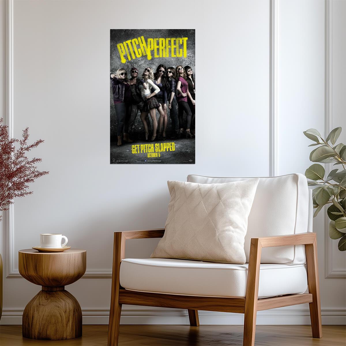 Pitch Perfect Anna Kendrick | Musical Comedy Movie Poster | Aca-Awesome Fan Art - Movies & TV Poster