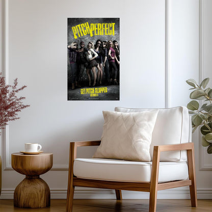 Pitch Perfect Anna Kendrick | Musical Comedy Movie Poster | Aca-Awesome Fan Art - Movies & TV Poster