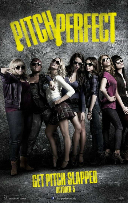 Pitch Perfect Anna Kendrick | Musical Comedy Movie Poster | Aca-Awesome Fan Art - Movies & TV Poster