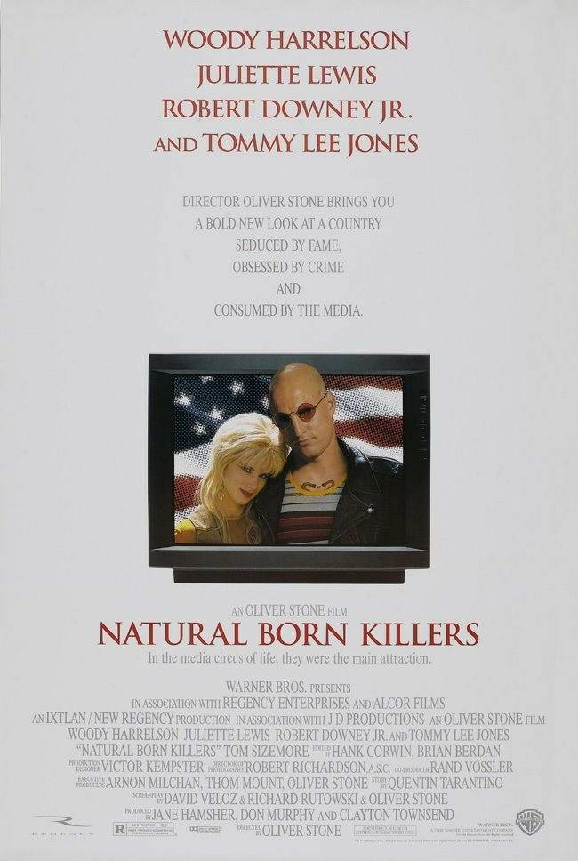 Natural Born Killers | Quentin Tarantino Story | 90s Crime Thriller Movie Poster - Movies & TV Poster