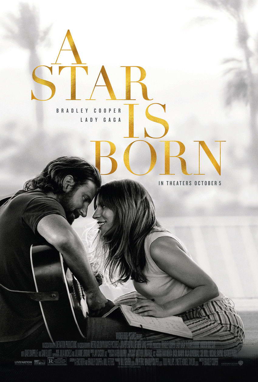 A Star Is Born | Lady Gaga & Bradley Cooper | Musical Drama Movie Poster - Movies & TV Poster