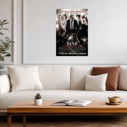 Nine The Musical | Daniel Day-Lewis & Penélope Cruz | Star-Studded Movie Poster - Movies & TV Poster