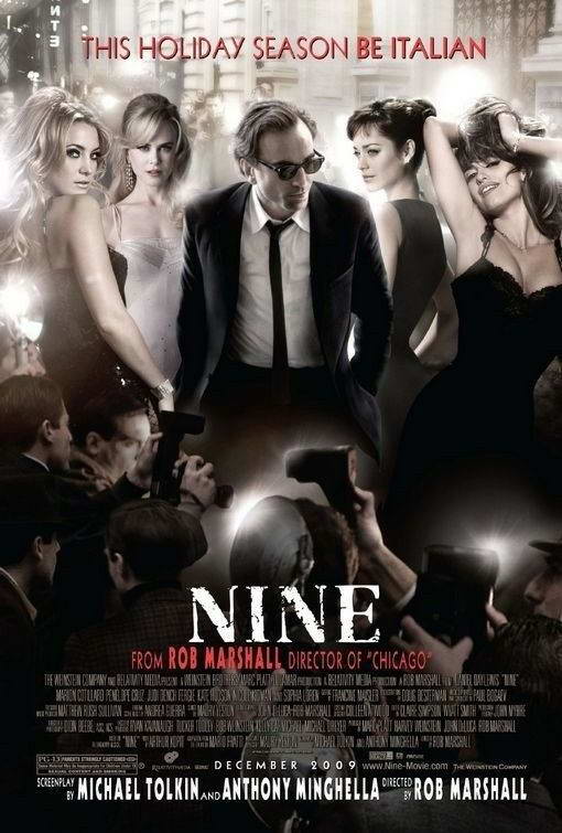 Nine The Musical | Daniel Day-Lewis & Penélope Cruz | Star-Studded Movie Poster - Movies & TV Poster