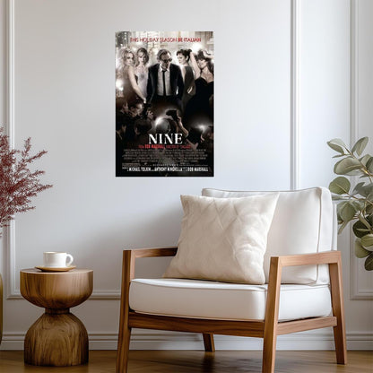 Nine The Musical | Daniel Day-Lewis & Penélope Cruz | Star-Studded Movie Poster - Movies & TV Poster