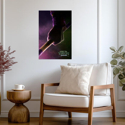 Teenage Mutant Ninja Turtles 2014 | Donatello Close-Up Poster | Action Movie Character Art - Movies & TV Poster