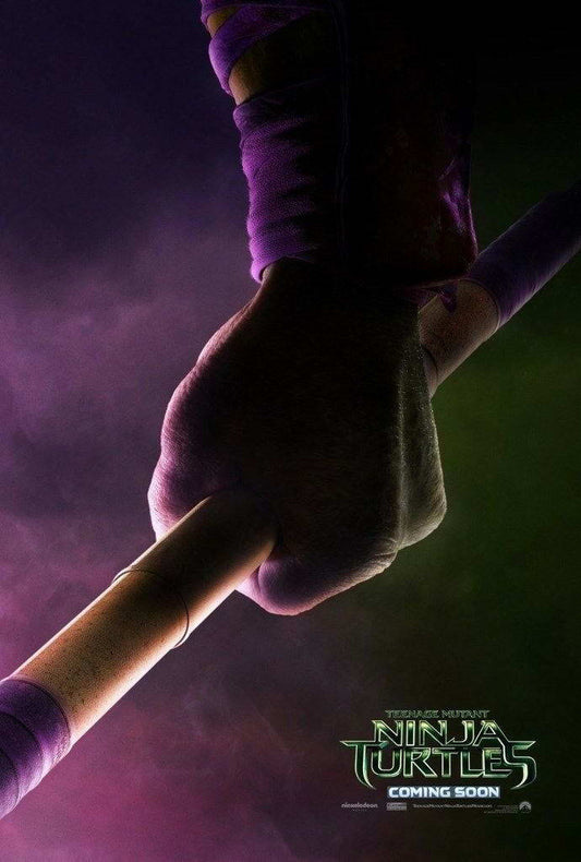 Teenage Mutant Ninja Turtles 2014 | Donatello Close-Up Poster | Action Movie Character Art - Movies & TV Poster