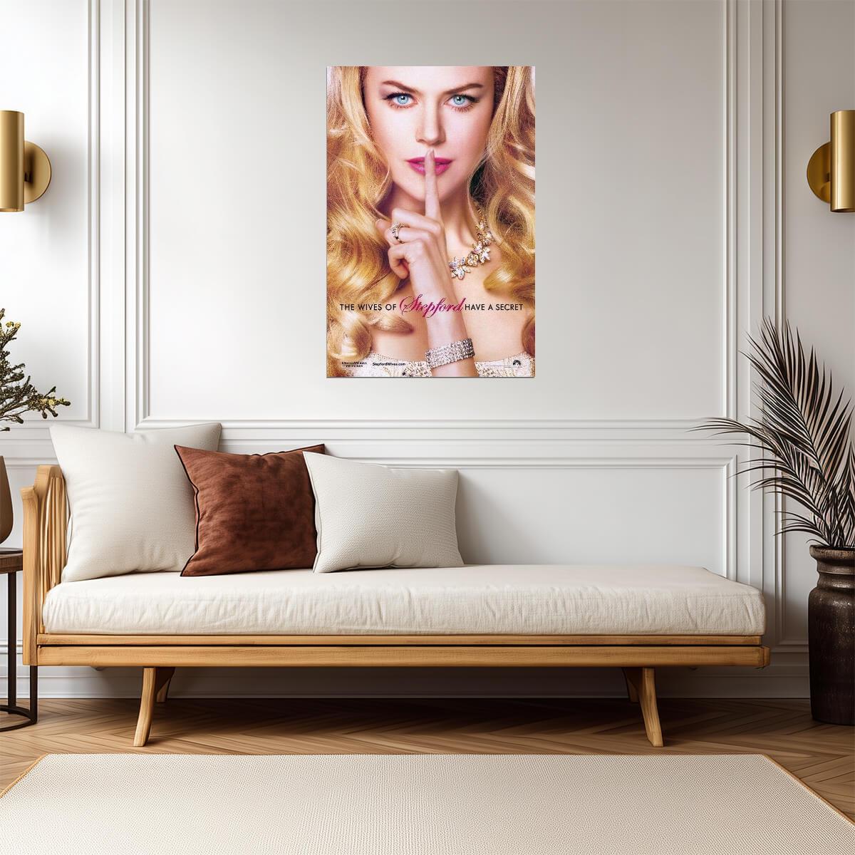 The Stepford Wives Nicole Kidman | Sci-Fi Thriller Poster | Satirical Movie Art - Movies & TV Poster