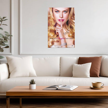 The Stepford Wives Nicole Kidman | Sci-Fi Thriller Poster | Satirical Movie Art - Movies & TV Poster
