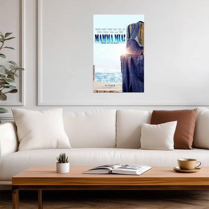 Mamma Mia Here We Go Again | Lily James & Amanda Seyfried | Musical Movie Poster - Movies & TV Poster