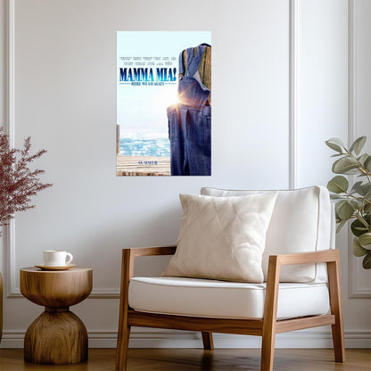 Mamma Mia Here We Go Again | Lily James & Amanda Seyfried | Musical Movie Poster - Movies & TV Poster