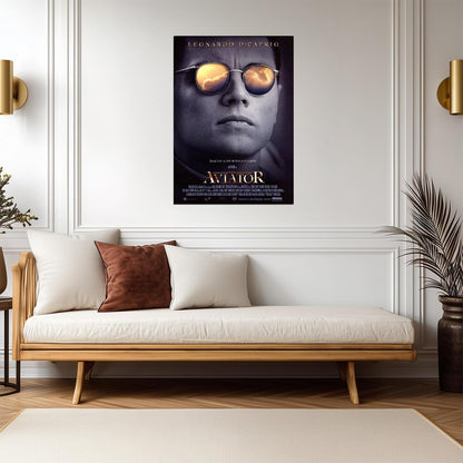 The Aviator Leonardo DiCaprio | Howard Hughes Biopic Poster | Martin Scorsese Film Art - Movies & TV Poster