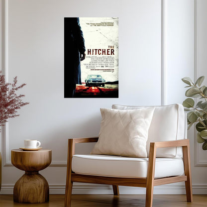 The Hitcher 2007 Movie | Sean Bean | Horror Thriller Remake Poster - Movies & TV Poster