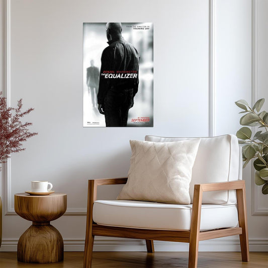 The Equalizer Denzel Washington | Action Thriller Movie Poster | Vigilante Justice Film Art - Movies & TV Poster
