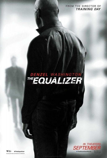 The Equalizer Denzel Washington | Action Thriller Movie Poster | Vigilante Justice Film Art - Movies & TV Poster